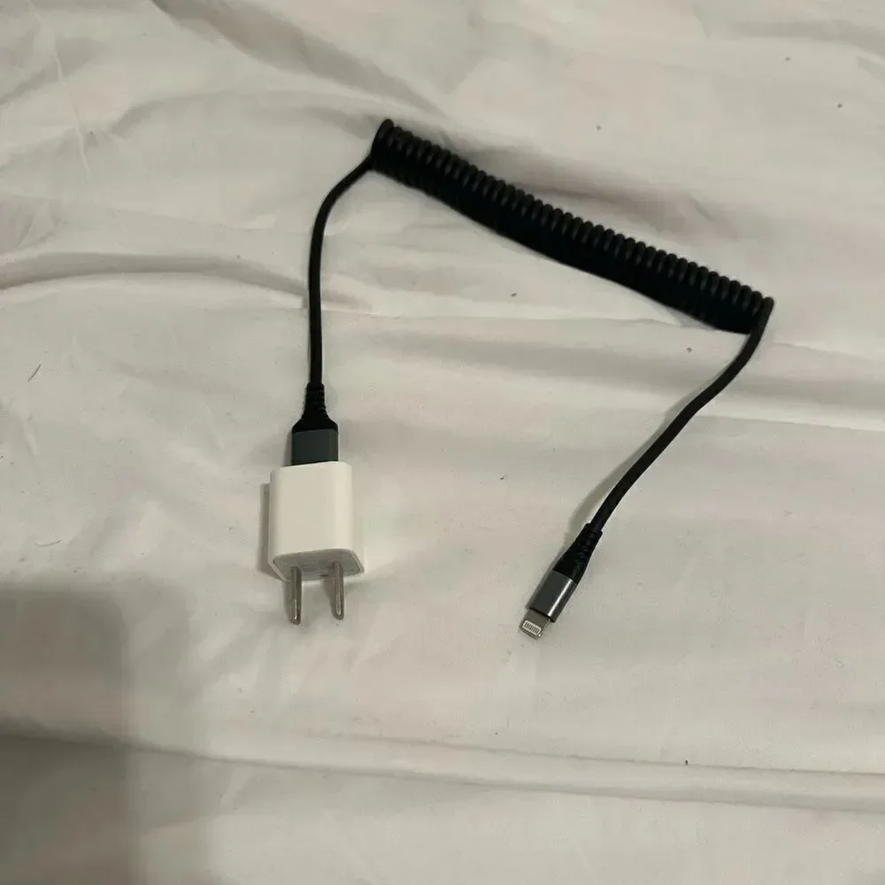iPhone charger with wire